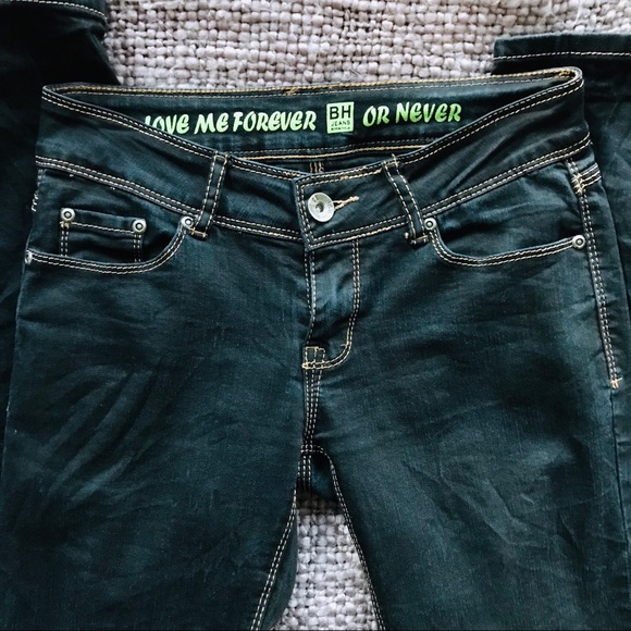 Black Skinny Jeans Size 28 - Picture 4 of 5